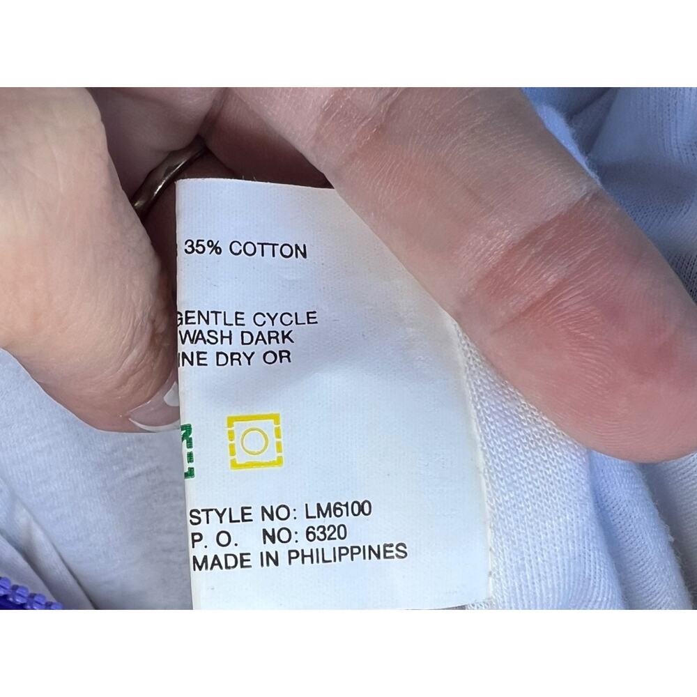 Pacific Trail Women's Windbreaker Jacket Full Zip 100% Nylon Purple Size Large - Picture 4 of 10